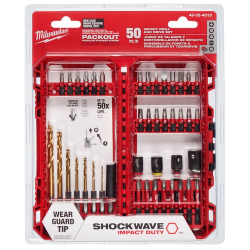 SHOCKWAVE Impact Duty Drill & Drive Set - 50PC