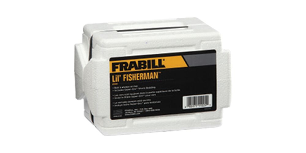 Frabill Lil Fisherman Styrophoam Worm Box with Bedding