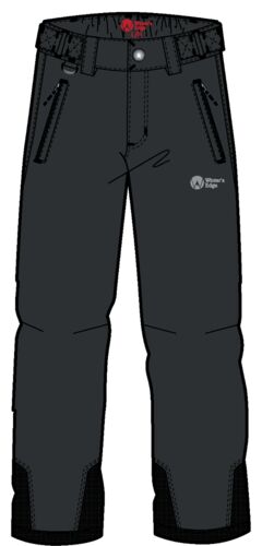 Unisex Winter's Edge Storm Pants in Black