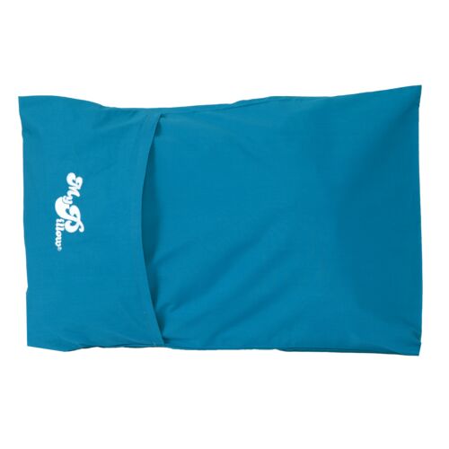 Roll and Go Anywhere Travel Lake Blue Pillow