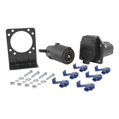 7-Way RV Blade Connector Plue & Socket Kit