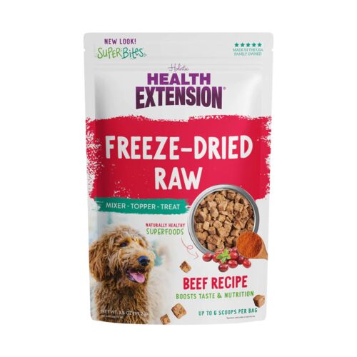Superbites Freeze-Dried Raw Dog Food in Beef Recipe - 3.5 oz