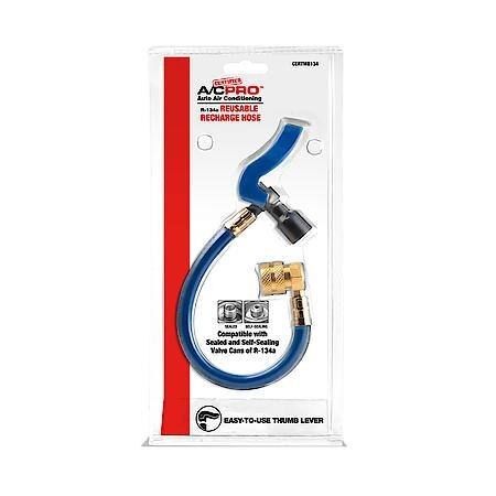R-134a A/C Recharge Hose w/ Metal Fittings