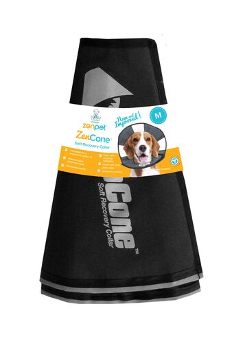 Zen Cone Recovery Neck Collar for Dogs & Cats - Medium