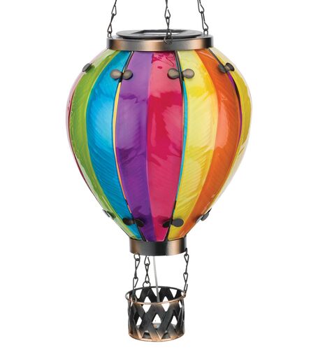 Solar Balloon Lantern in Rainbow