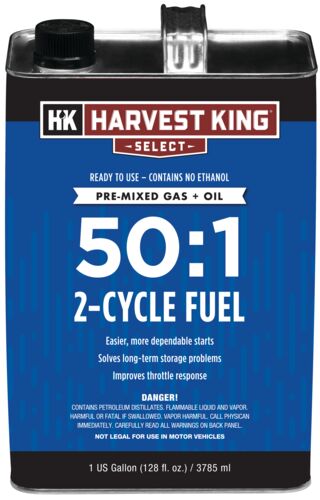 50:1 Pre Mixed Gas + Oil 2-Cycle Fuel