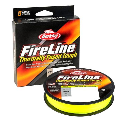 FireLine Flame Green Fishing Line 125 Yards - 10 lb