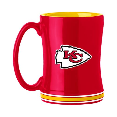 Kansas City Chiefs Relief Mug - 14 oz