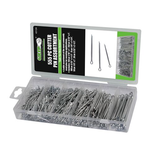 Cotter Pin Assortment - 555 Piece