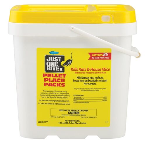 Just One Bite II Place Packs Pellets - 8 lb Pail with 86 Packs