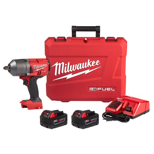 M18 FUEL High Torque 1/2" Impact Wrench with Friction Ring Kit