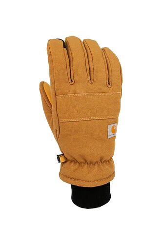 Men's Insulated Duck Synthetic Leather Cuff Gloves