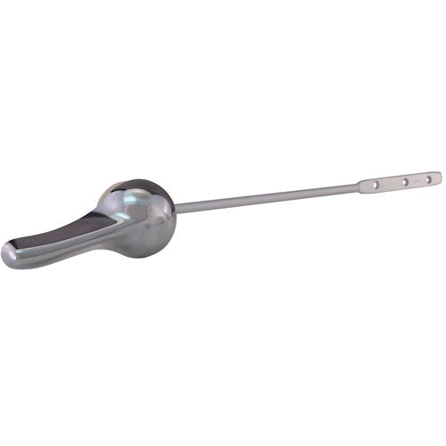 Toilet Flush Lever with Chrome Metal Rod and Chrome Plated Handle