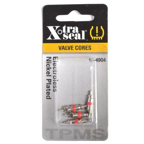 Red TPMS Nickel Valve Core