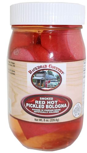Smoked Red Hot Pickled Bologna 8 Oz