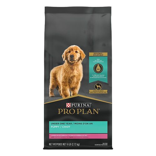 Purina Pro Plan Lamb & Rice Formula Dry Puppy Food 6 Lb