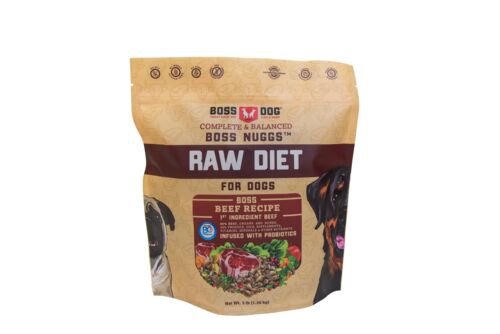 Raw Frozen Beef Nuggs 3 Lb