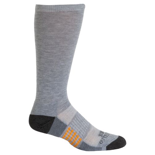 Men's Durable OTC Sock in Grey