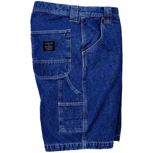 Men's Relaxed Fit Denim Dungaree Short
