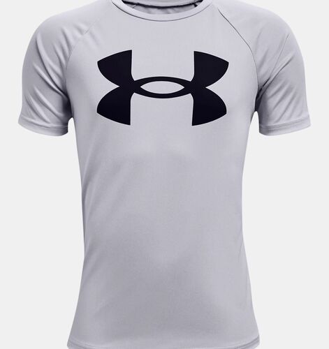 Kid's Tech Big Logo Short Sleeve T-Shirt