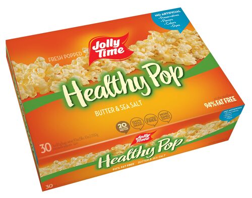 Healthy Pop Microwave Popcorn 30 pack