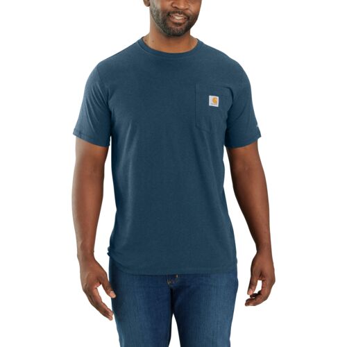 Men's Force Relaxed Fit Midweight Short Sleeve Pocket T-Shirt