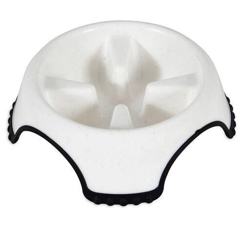Skid Stop Slow Feed Bowl