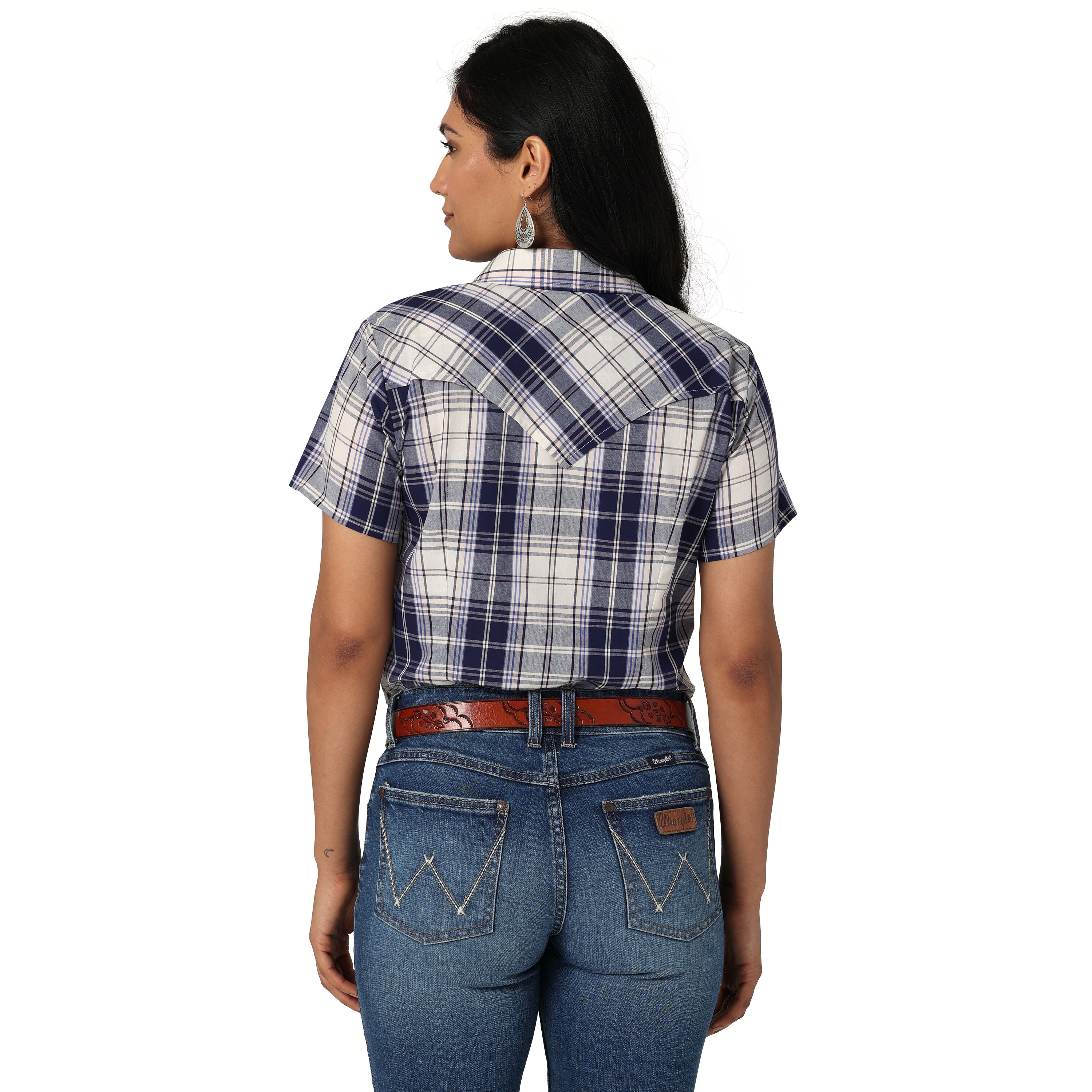Women's Essential Short Sleeve Snap Shirt