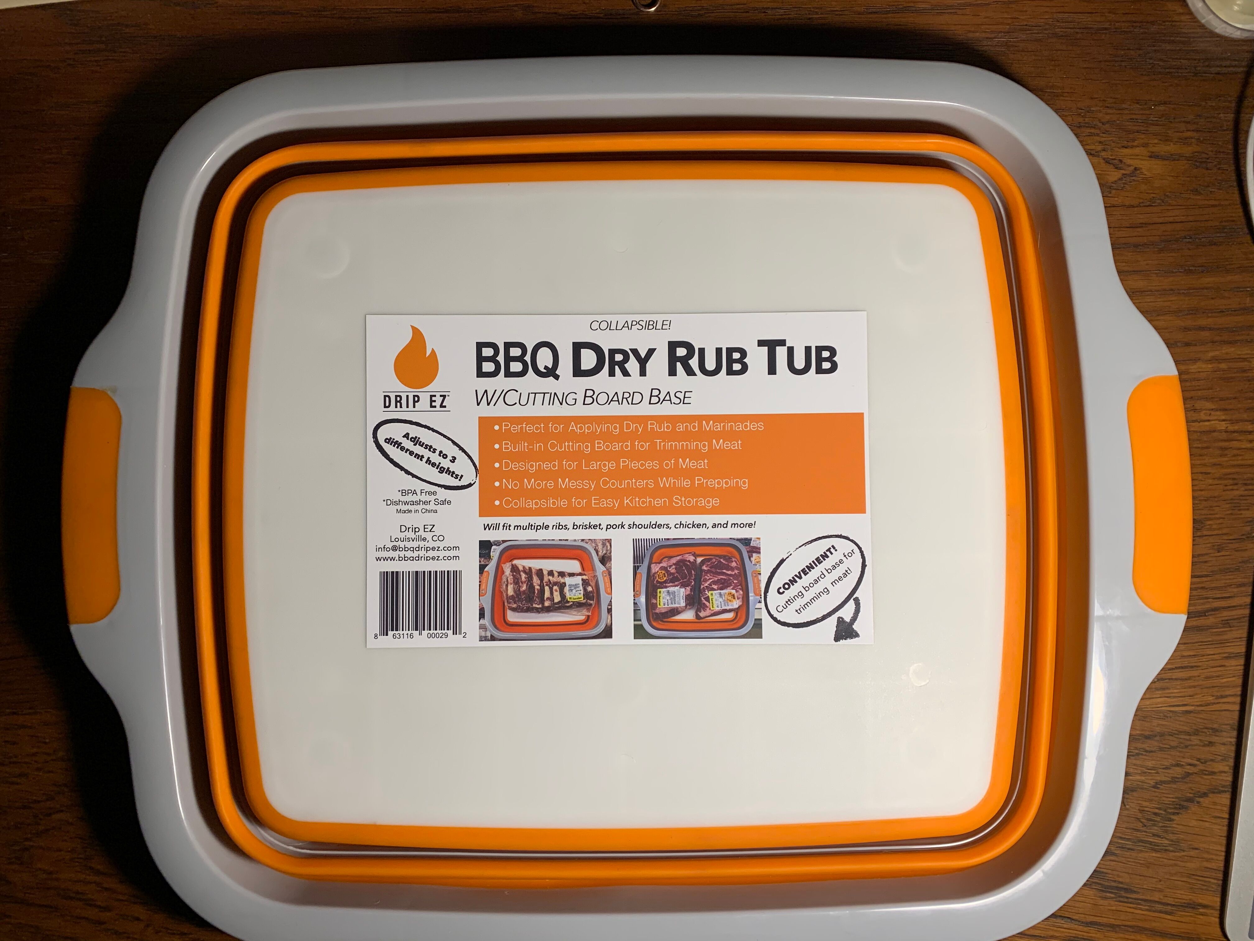 BBQ Prep Tub