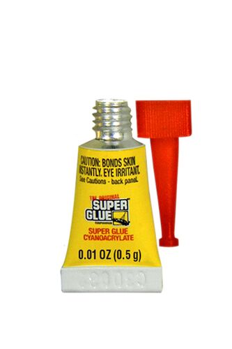 Single-Use Super Glue - 4-Pack/0.5g Tubes