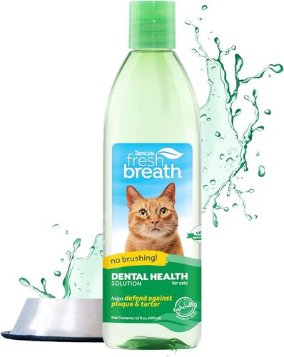 Fresh Breath Oral Care Water Additive for Cats - 8 oz