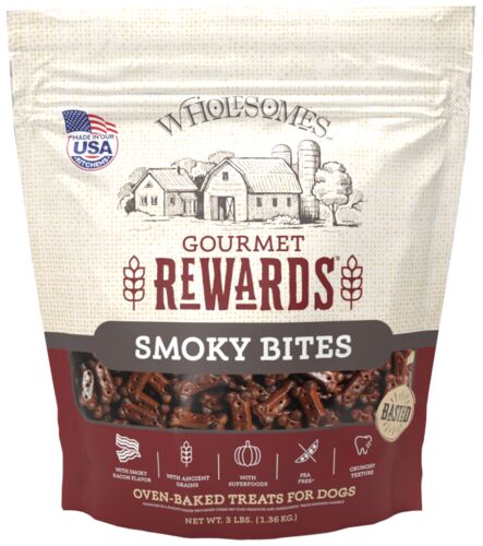 Wholesomes Gourmet Rewards Smoky Bites - 3 Lb