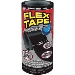 Flex Seal Tape, Black 8"