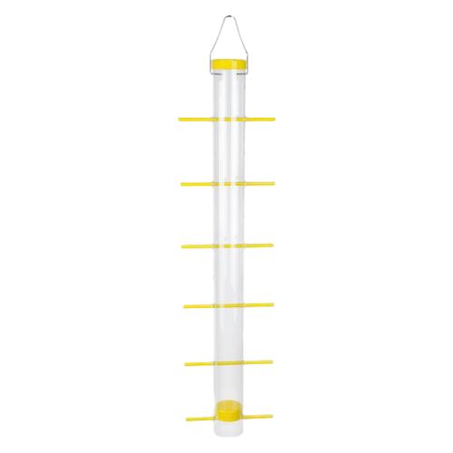 Yellow Single Tube Finch Feeder
