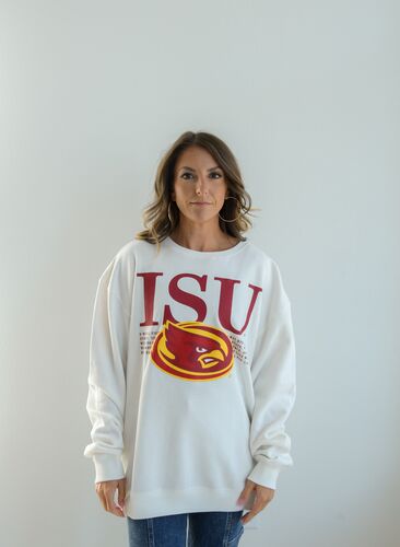 Women's ISU Long Sleeve Guccio Sweatshirt