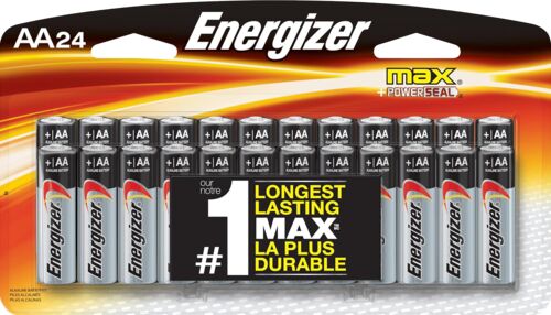 AA Max Alkaline Batteries - 24 Count