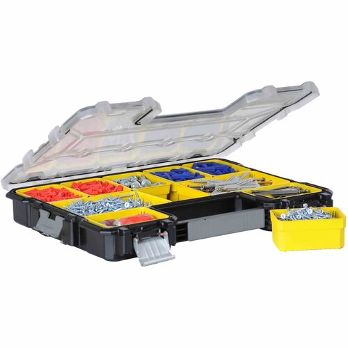 Fatmax 10-Compartment Shallow Pro Small Parts Organizer