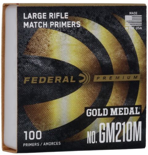 Gold Medal Centerfire Primer .210 Large Rifle Ammo
