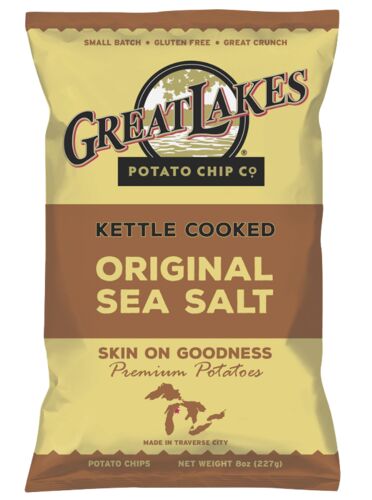 Original Kettle Cooked Potato Chips with Sea Salt - 8 oz