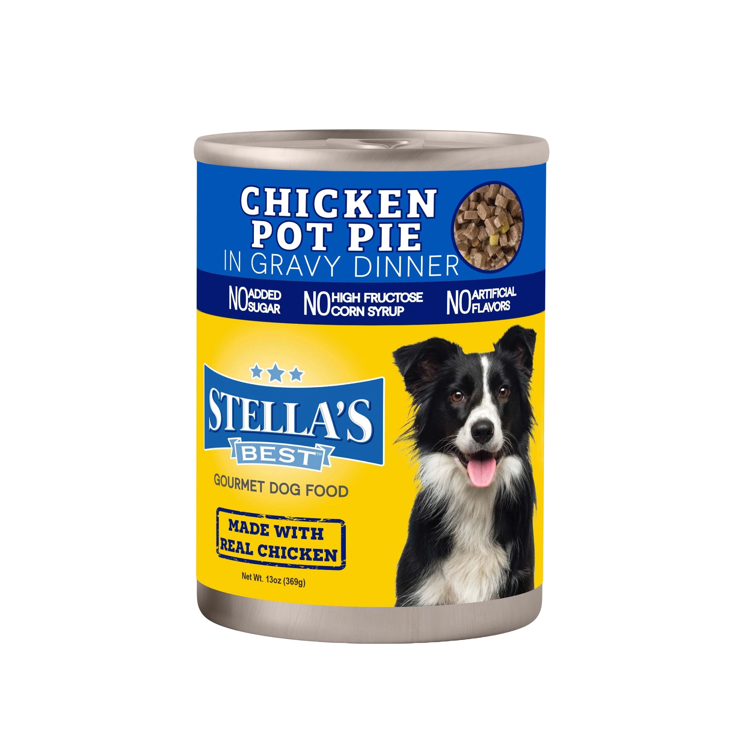 Stella s Best Chicken Pot Pie Wet Dog Food 13 oz