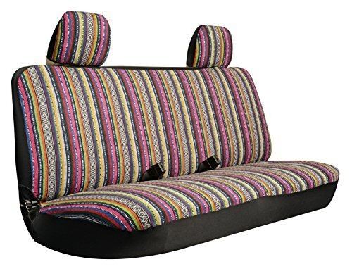 Multi-Color Large Prairie Truck Bench Seat Cover