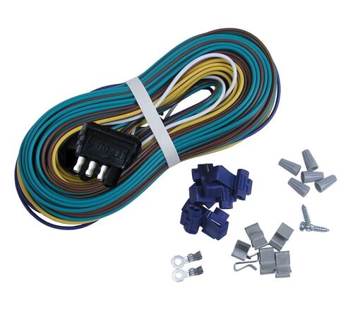 4-Way Wishbone Style 25' Wiring Harness With 4' Truck Connector