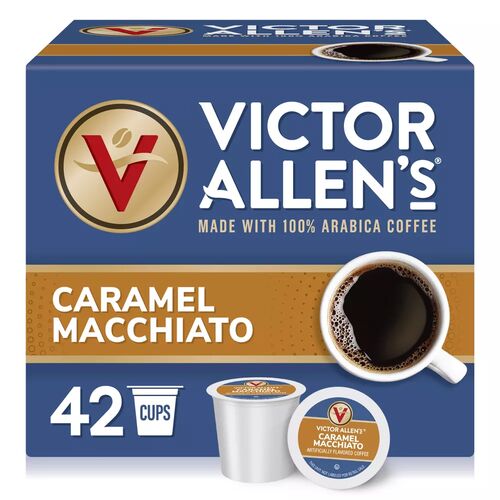 Caramel Macchiato Coffee Single Serve K-Cups - 42 Count
