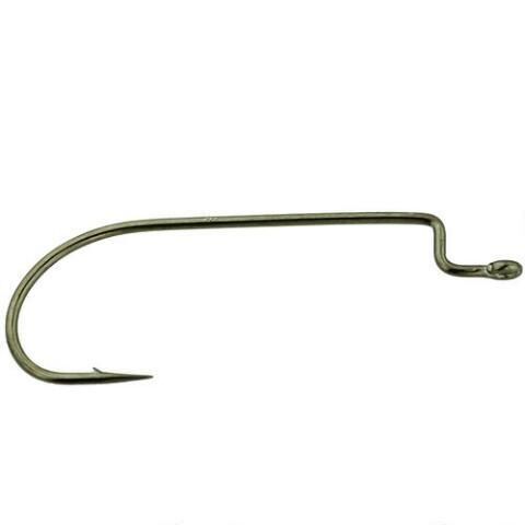 Worm Offset Shank O'Shaughnessy Bend Hooks