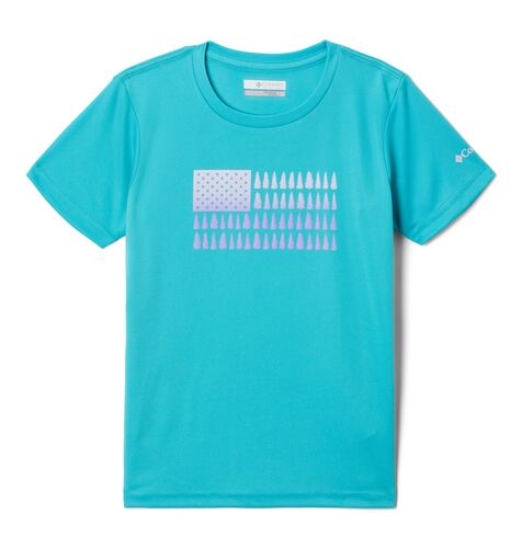 Girls' Mirror Creek Short Sleeve Graphic T-Shirt in Geyser