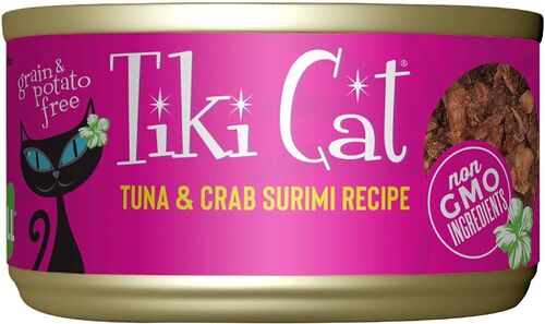 Tuna & Crab Surimi Canned Cat Food 2.8 oz