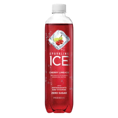 Cherry Limeade Flavored Sparkling Water 17 fl Oz Single Bottle