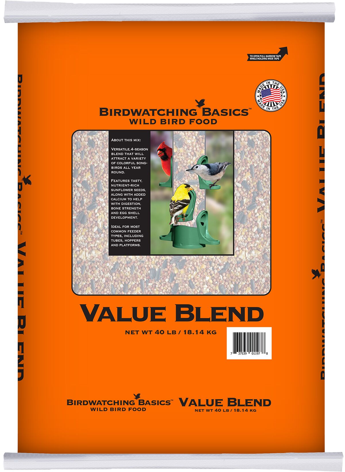 Value Blend Wild Bird Seed 40 Lb