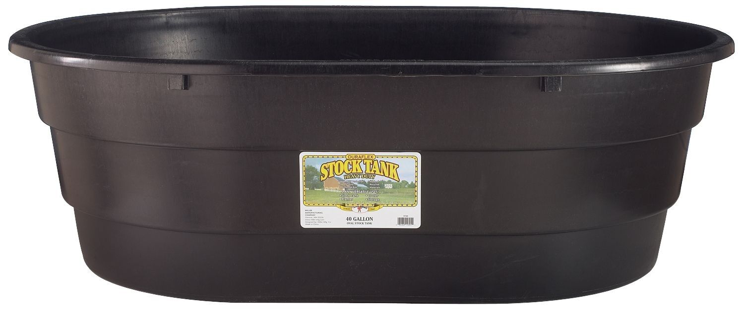 Little Giant Poly Oval Stock Tank 40 Gal