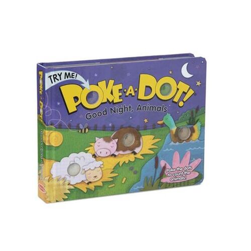 Poke-A-Dot Goodnight Animals Book